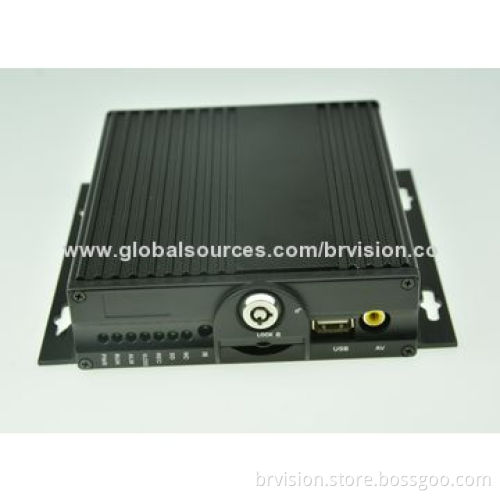 Mobile Car DVR, SD Card, with H.264, IP54 Anti-dust Feature for Recording